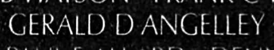 angelley's name engraved in the Wall